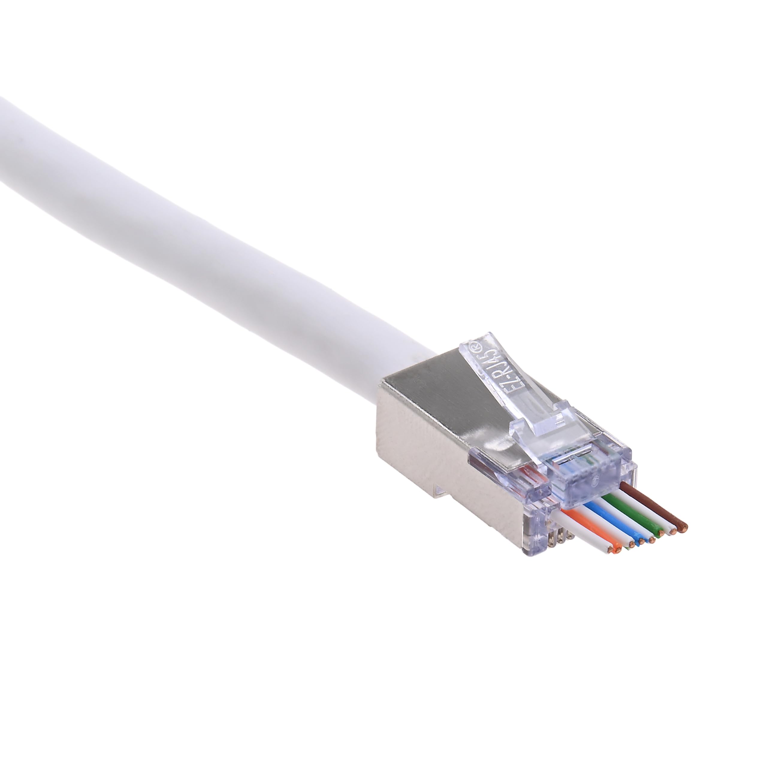 Amazon.com: Platinum Tools 105020 EZ-RJ45 Shielded, Internal
